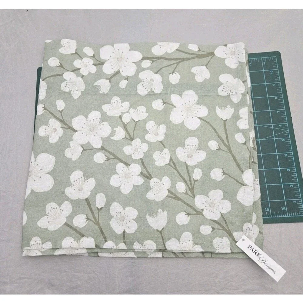 Park Designs Cherry Blossom Valance Curtain 60 in x 14 in - One Valance